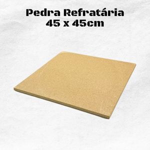 Pedra Refratária Cordierita 45 x 45cm