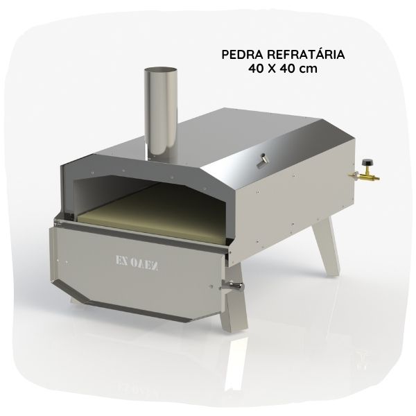 EZ Oven 40 Neo Plus Gás GLP Lenha - Imagem 8