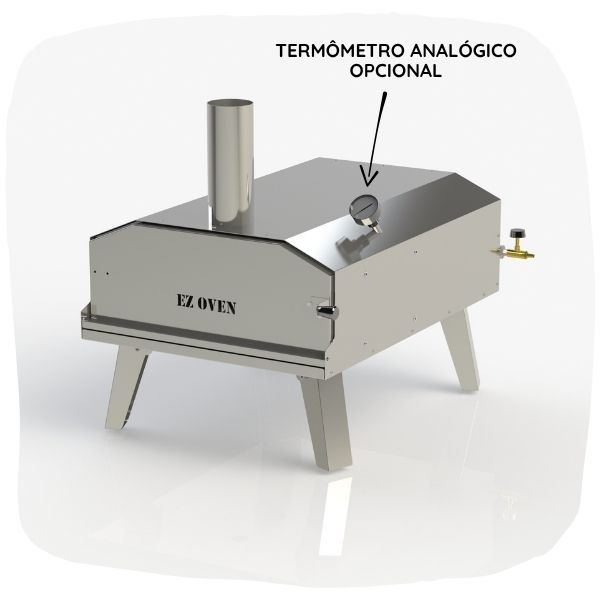 EZ Oven 40 Neo Plus Gás GLP Lenha - Imagem 7