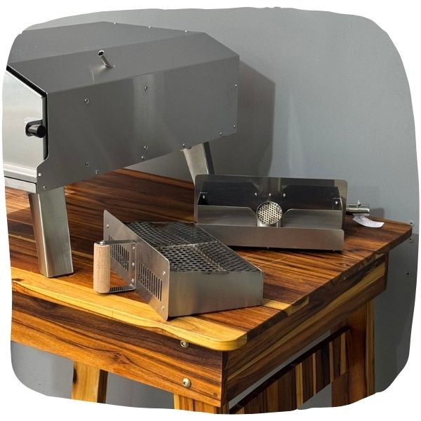 EZ Oven 40 Neo Plus Gás GLP Lenha - Imagem 15